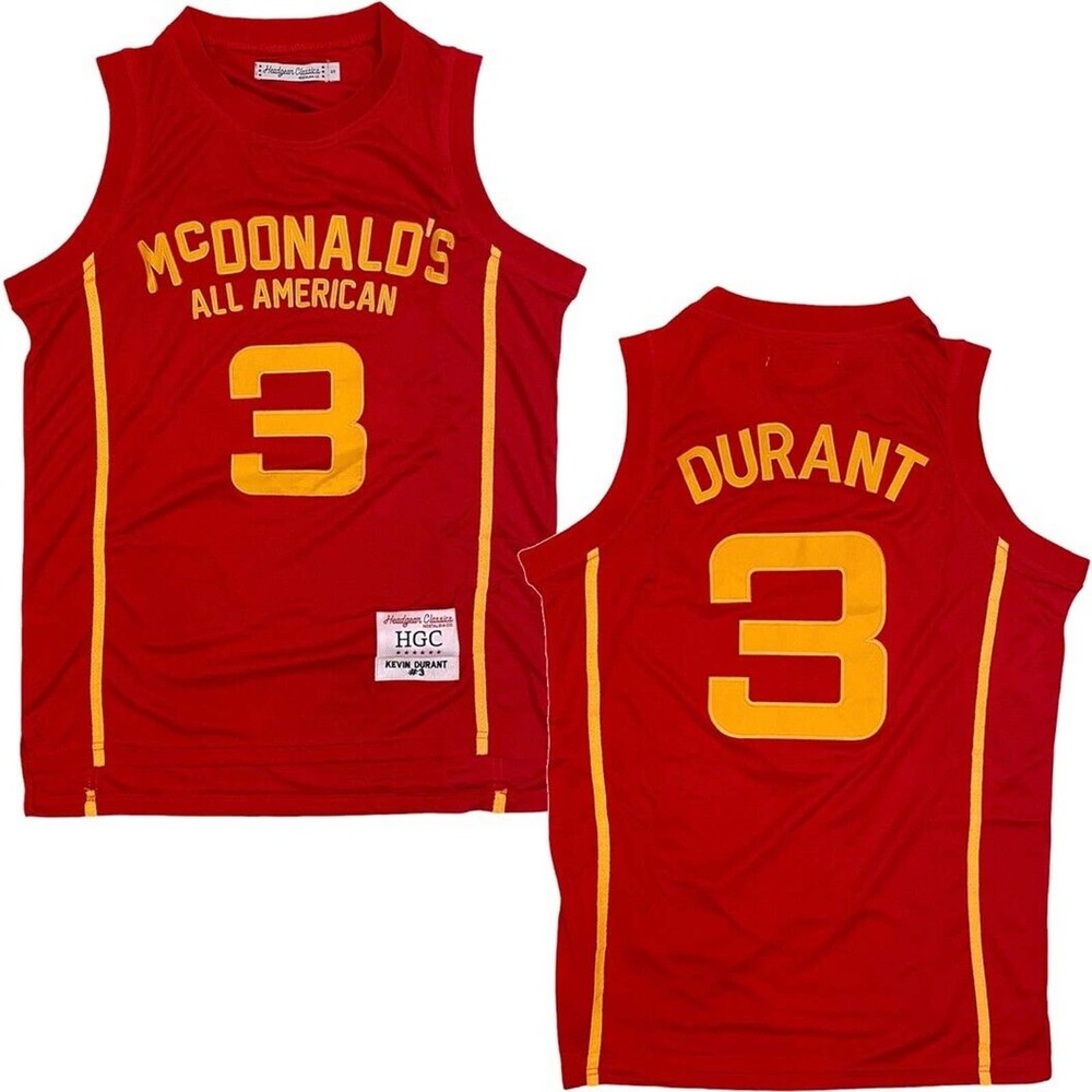 Kevin Durant Men's Headgear Classics McDonald's All American High School Jersey